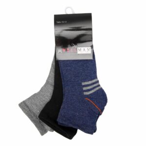 Medias Deportivas Pack X 3 WELLMAN Talla 10-12