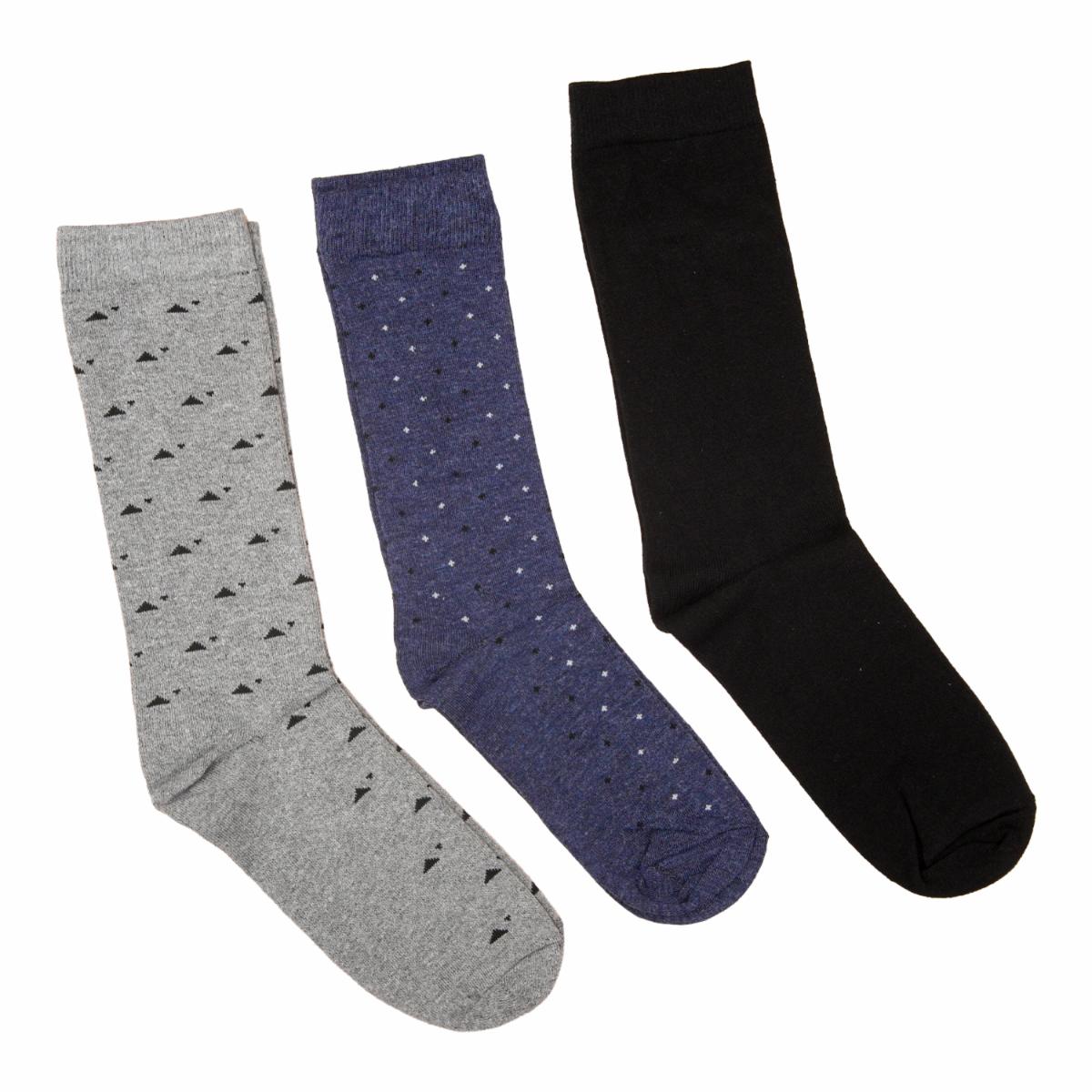 Medias Casuales Pack X 3 WELLMAN Talla 10-12 - Imagen 2