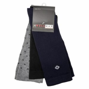 Medias Casuales Pack X 3 WELLMAN Talla 10-12