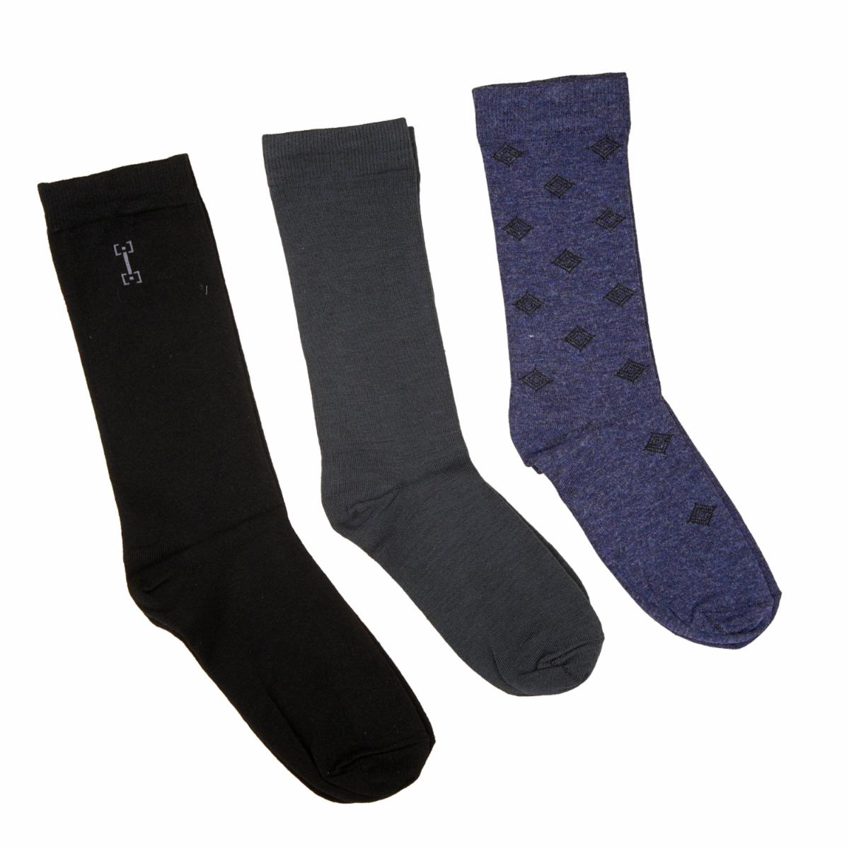 Medias Casuales Pack X 3 WELLMAN Talla 10-12 - Imagen 2