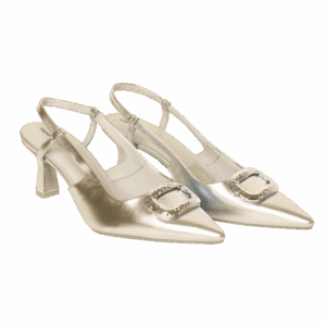 Zapatos Taco,Punta Con Hebilla Destalonado TREND & STYLE