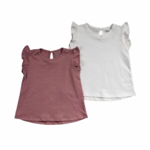 Camiseta Manga Corta Con Vuelos MGX BABY Talla 18 a 24 Meses