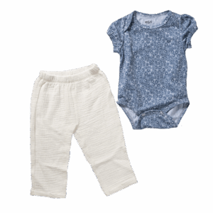 Conjunto 2 Piezas Leggin Y Body Manga Corta MGX BABY