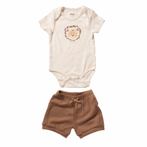 Conjunto 2 Piezas Short Y Body Manga Corta MGX BABY