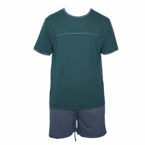 Pijama Bermuda Y Jersey Manga Corta WELLMAN Talla Pequeño