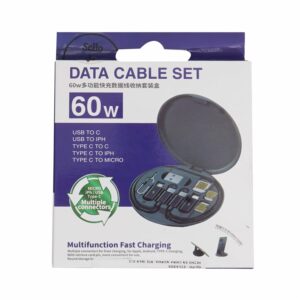 Set De Cables De Datos MEETION 60 W