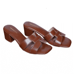 Sandalias Tiras Cruzadas Taco Cuadrado TREND & STYLE Talla 36