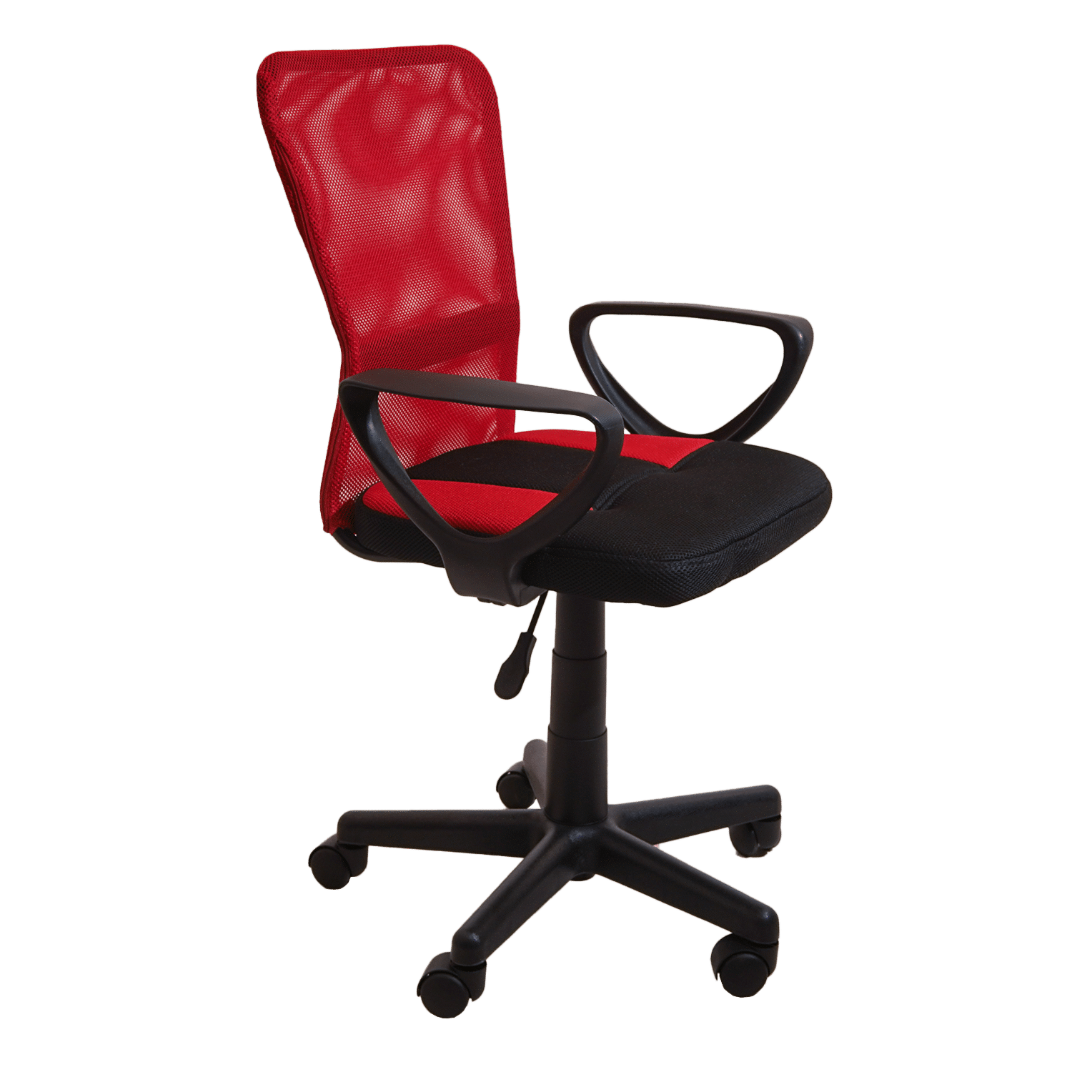 Silla De Oficina Malla Combinada Rojo Con Negro SOPAI FURNITURE