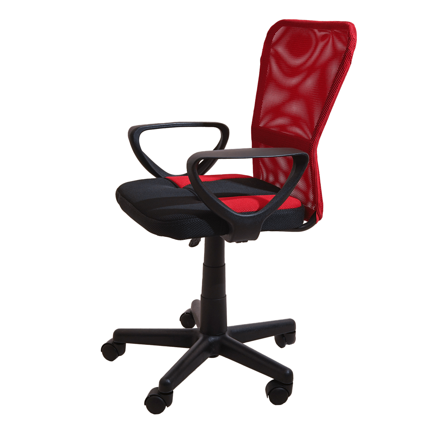 Silla De Oficina Malla Combinada Rojo Con Negro SOPAI FURNITURE