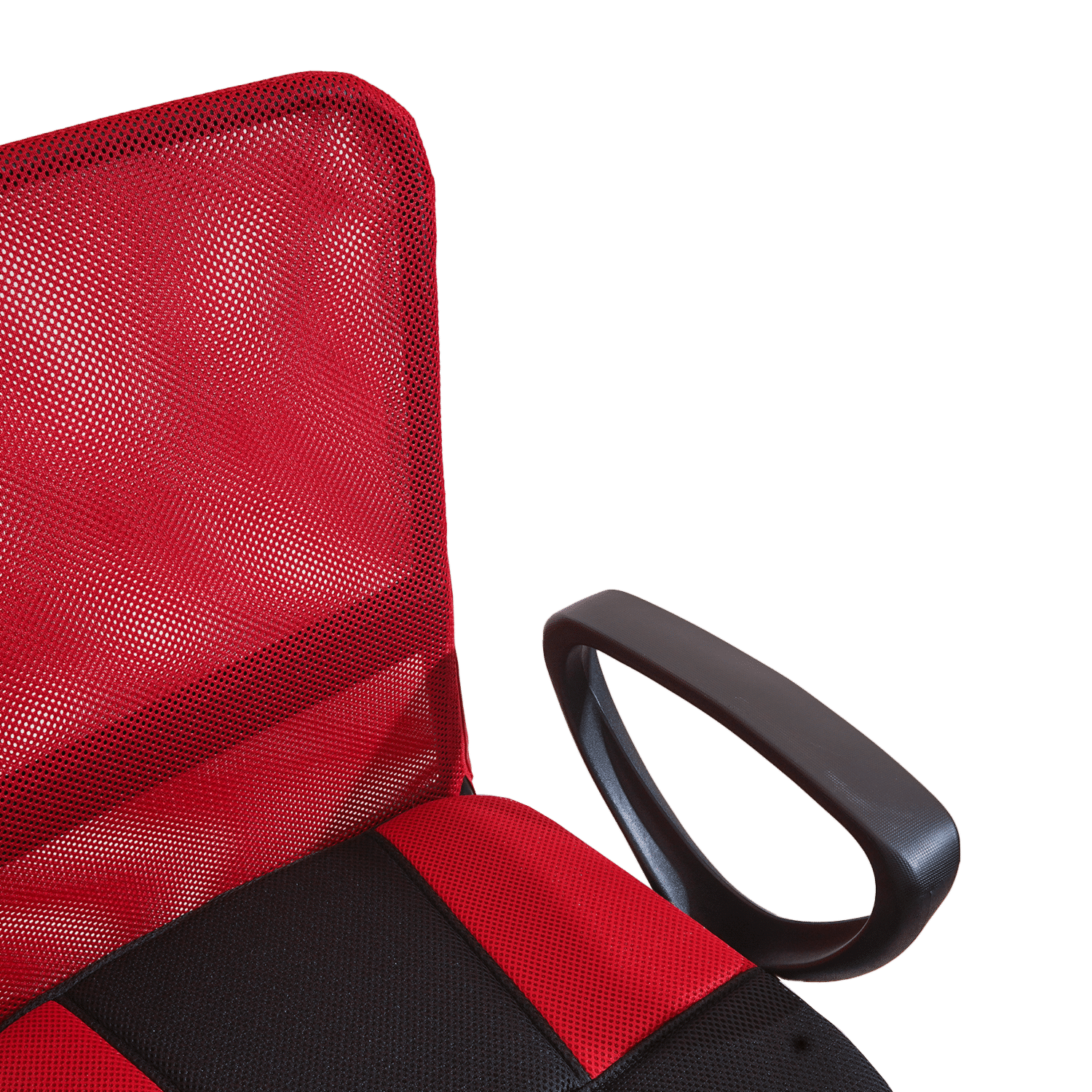 Silla De Oficina Malla Combinada Rojo Con Negro SOPAI FURNITURE