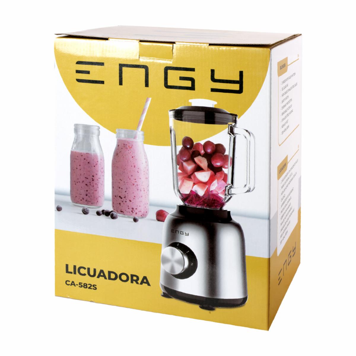 Licuadora De 4 Cuchillas Modelo Ca-582S ENGY 800 Watts