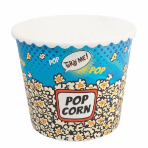 Tazón Para Canguil Redondo Azul HEREVIN 2,3 Litros