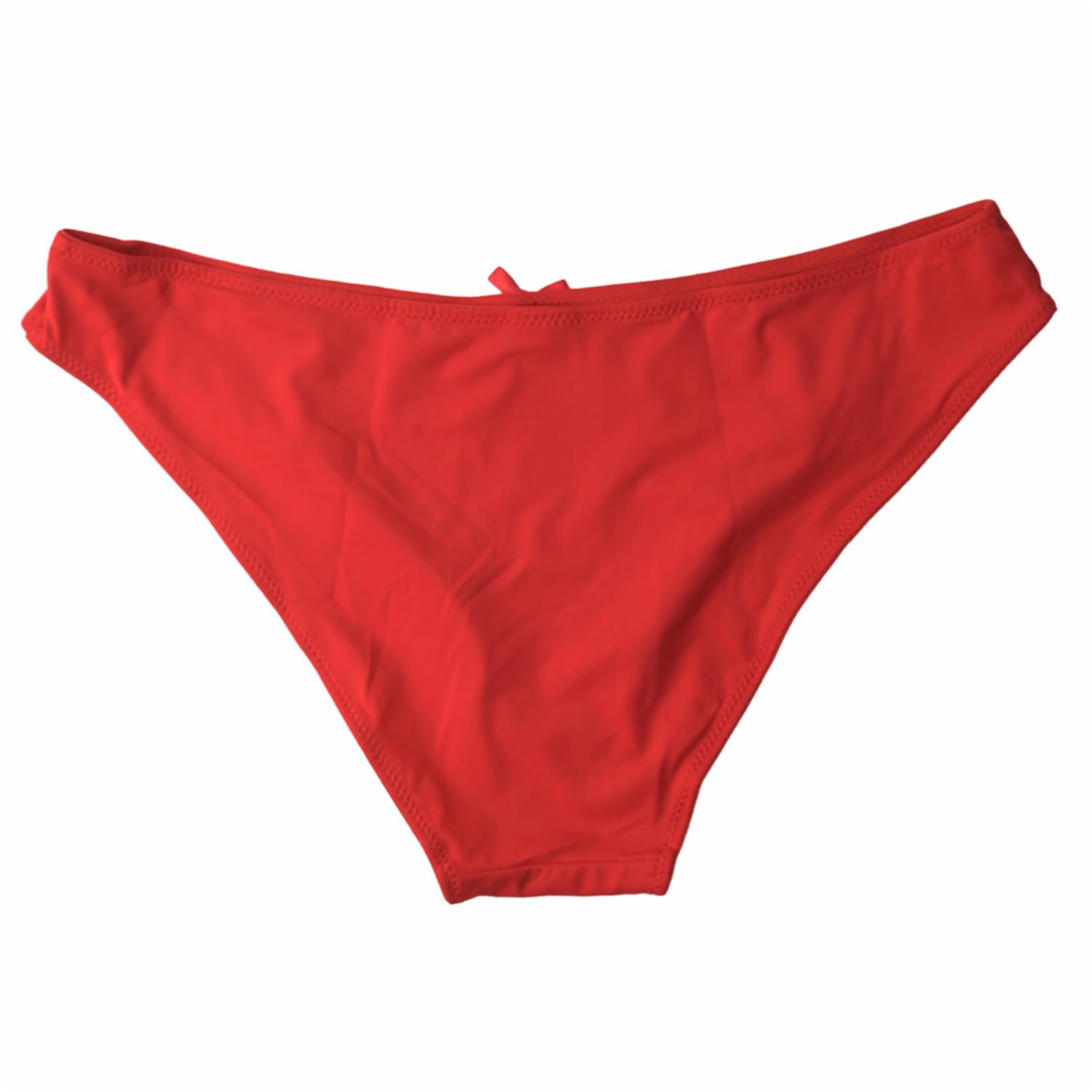 Panty Bikini Liso Rojo MOD BY PARFAIT Talla Grande - Imagen 2
