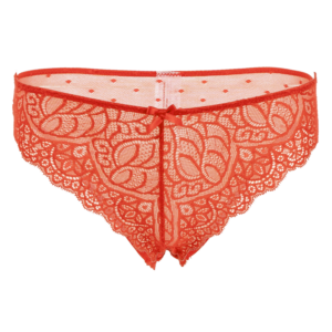 Panty Bikini De Encaje Fin De Año Amarillo MOD BY PARFAIT