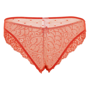 Panty Bikini De Encaje Fin De Año Amarillo MOD BY PARFAIT