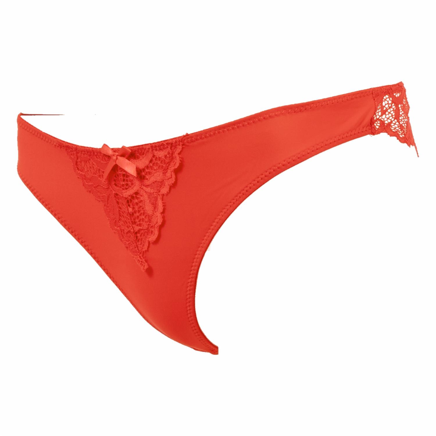 Tanga De Encaje Fin De Año Amarillo MOD BY PARFAIT - Imagen 2