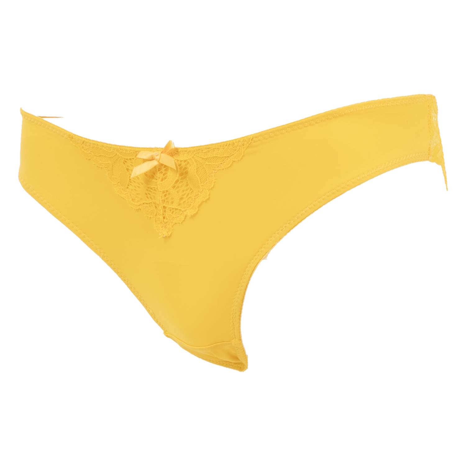 Panty Bikini De Encaje Fin De Año Amarillo MOD BY PARFAIT - Imagen 3