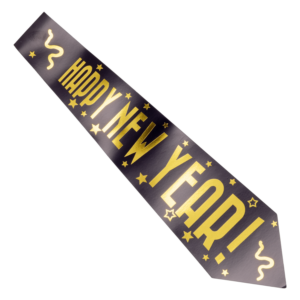 Corbatas Para Disfraz Diseño Feliz Año Set FREE HOME X 6 Uds