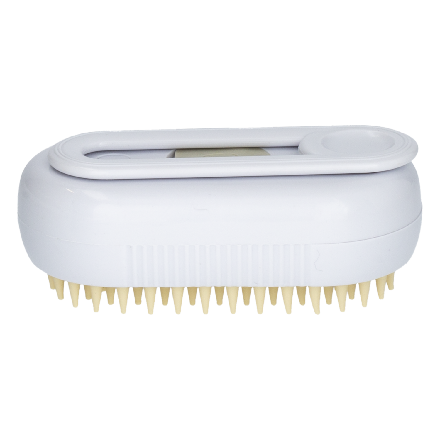 Cepillo Para Mascota Vaporoso 2 En 1 Blanco A&A TECHNOLOGY Unidad
