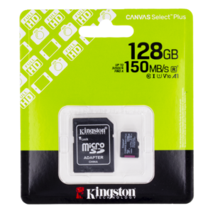 Micro Sd 128Gb Canvas Select Plus KINGSTON 3ra Generación
