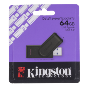 Flash Memory Datatraveler Exodia Usb 3.2 KINGSTON 64 Gb