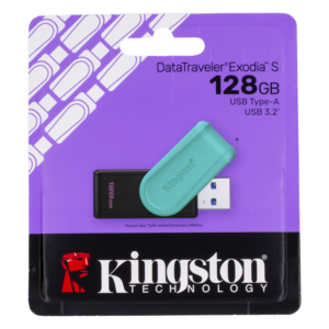 Flash Memory Datatraveler Exodia Usb 3.2 Tipo A KINGSTON 128 G