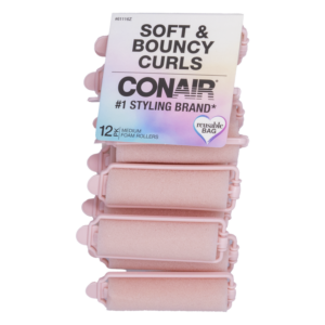 Rodillos De Espuma Medianos X12 CONAIR Paquete