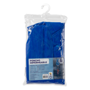 Poncho De Adulto S / Azul MULTIPROYECTOS Unidad