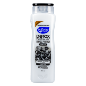 Acondicionador Detox Purificante Carbón Activado Y Menta BALLERINA 750 Ml