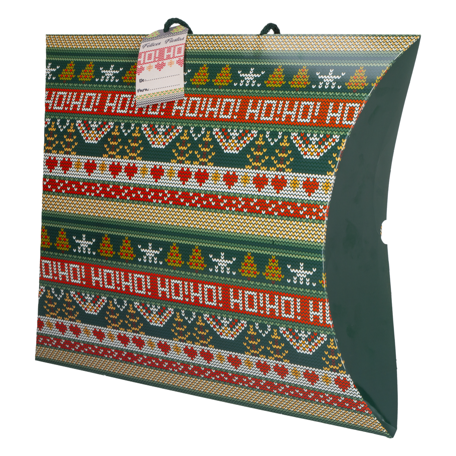 Caja De Regalo Navideño Diseño Sweater Flex 2A PAPELART 33.5X29.5X9.5 Cm - Imagen 2