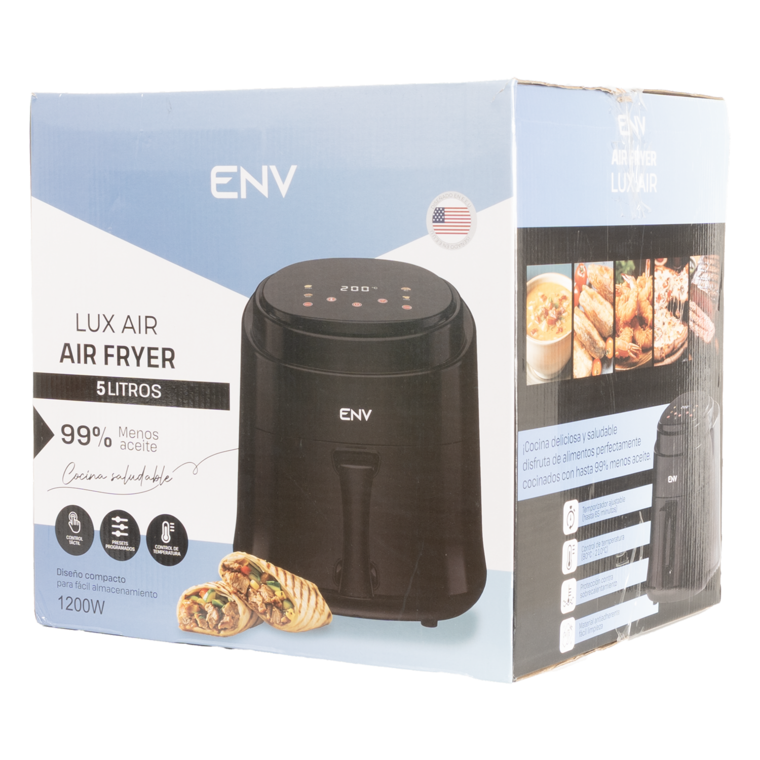 Air Fryer Smartfry 1200 W ENV 5 Litros - Imagen 4