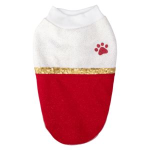 Tank Para Perro Con Brillos Navideño GUAU DOG FASHION Talla Extra Pequeño