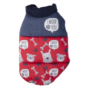 Chompa Para Perro I Wof You GUAU DOG FASHION Talla Mediano