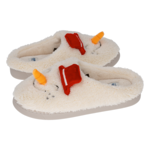 Pantuflas Navidad Muñeco De Nieve Planta Confortable Suela Antideslizante CM ORIGINAL
