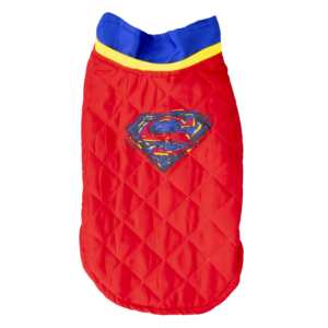 Chaleco Para Perro Con Capa Diseño Superman JUSTICE LEAGUE Talla Pequeño