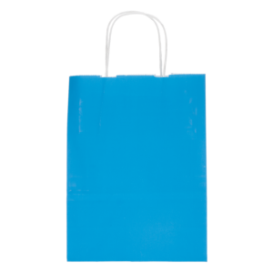 Bolsa Para Regalo Azul ROMIPACK 18 X 09 X 24 Cm