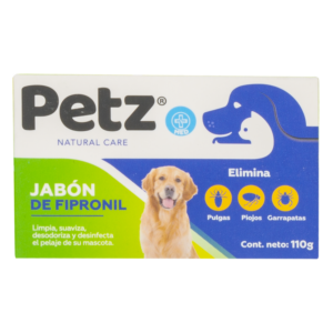 Jabón Para Mascotas De Fipronil PETZ 110 G