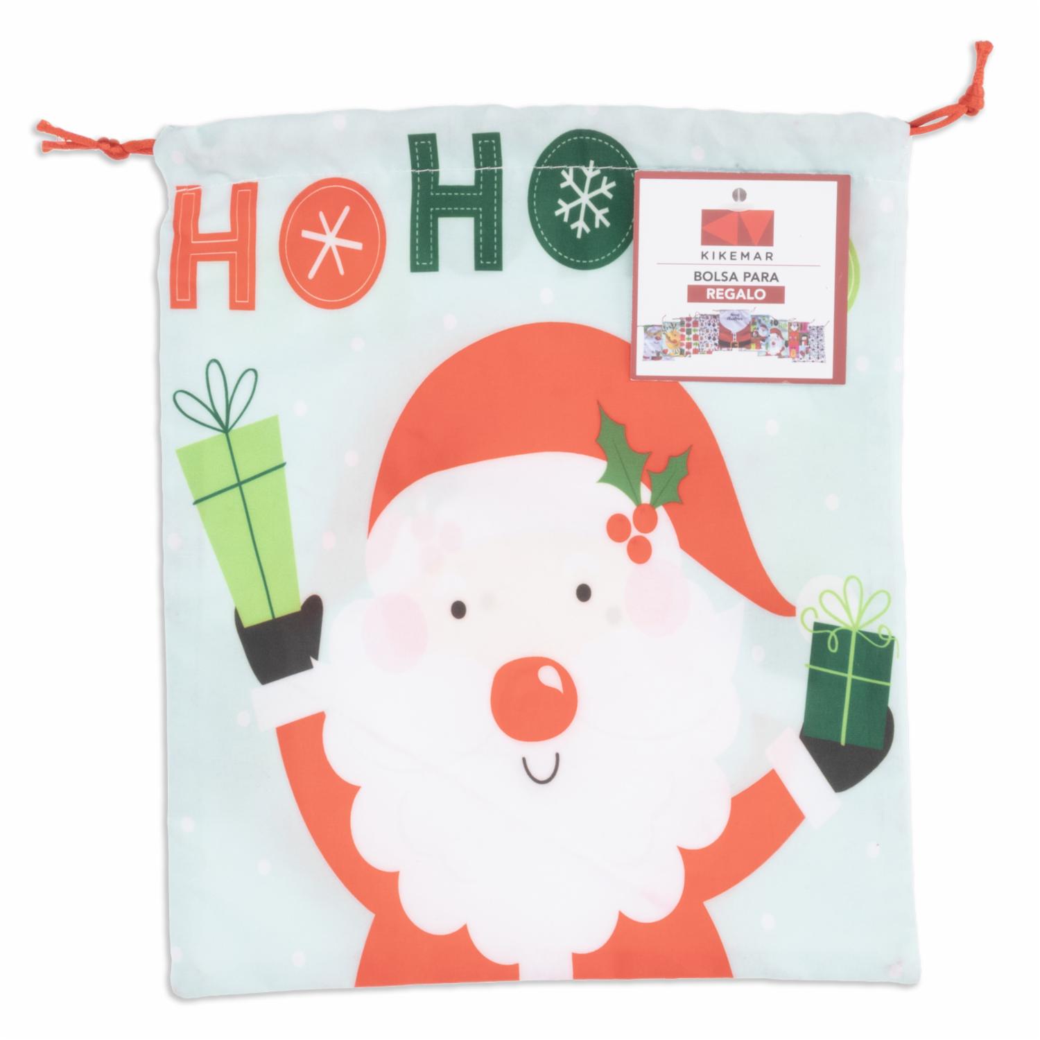 Bolsa Para Regalo Caramelos Noel Hohoho KIKEMAR 25 X 20 Cm - Imagen 2