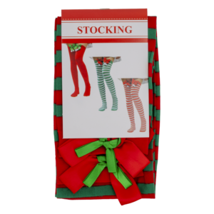 Disfraz Navideño Medias Rojo Y Verde IMPORTADORA CUMPLEAÑOS 70 Cm