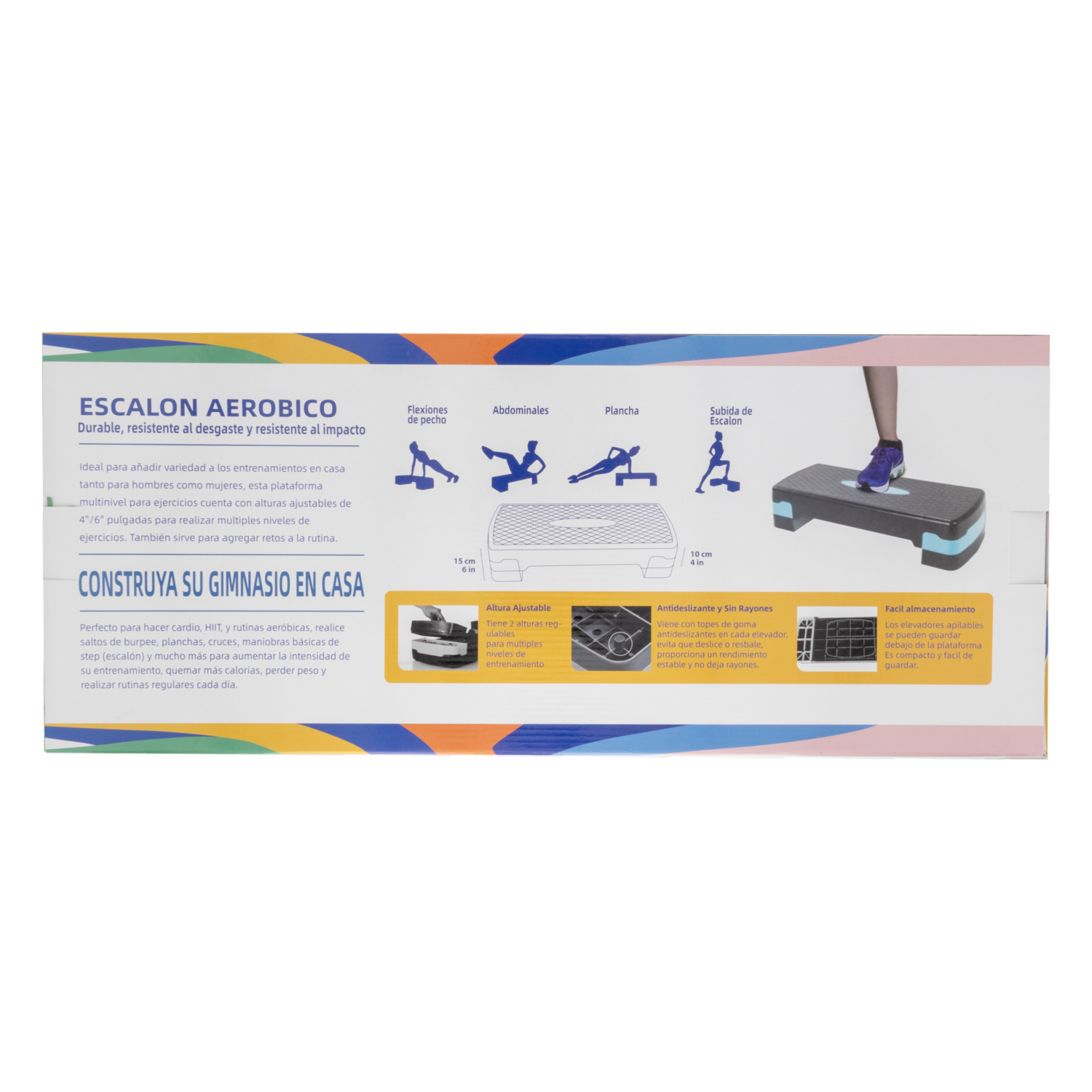 Step Aeróbico IRON MAN Mediano