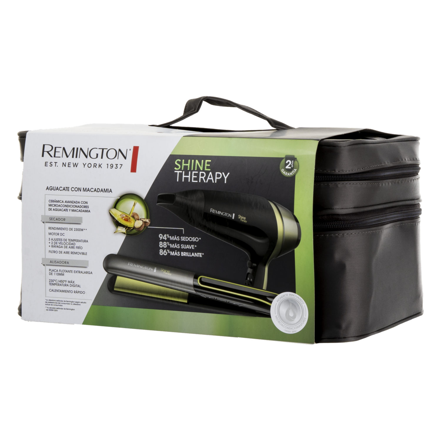 Secador De Cabello Y Alisadora Combo Modelo:s  S12A + D13A REMINGTON Set