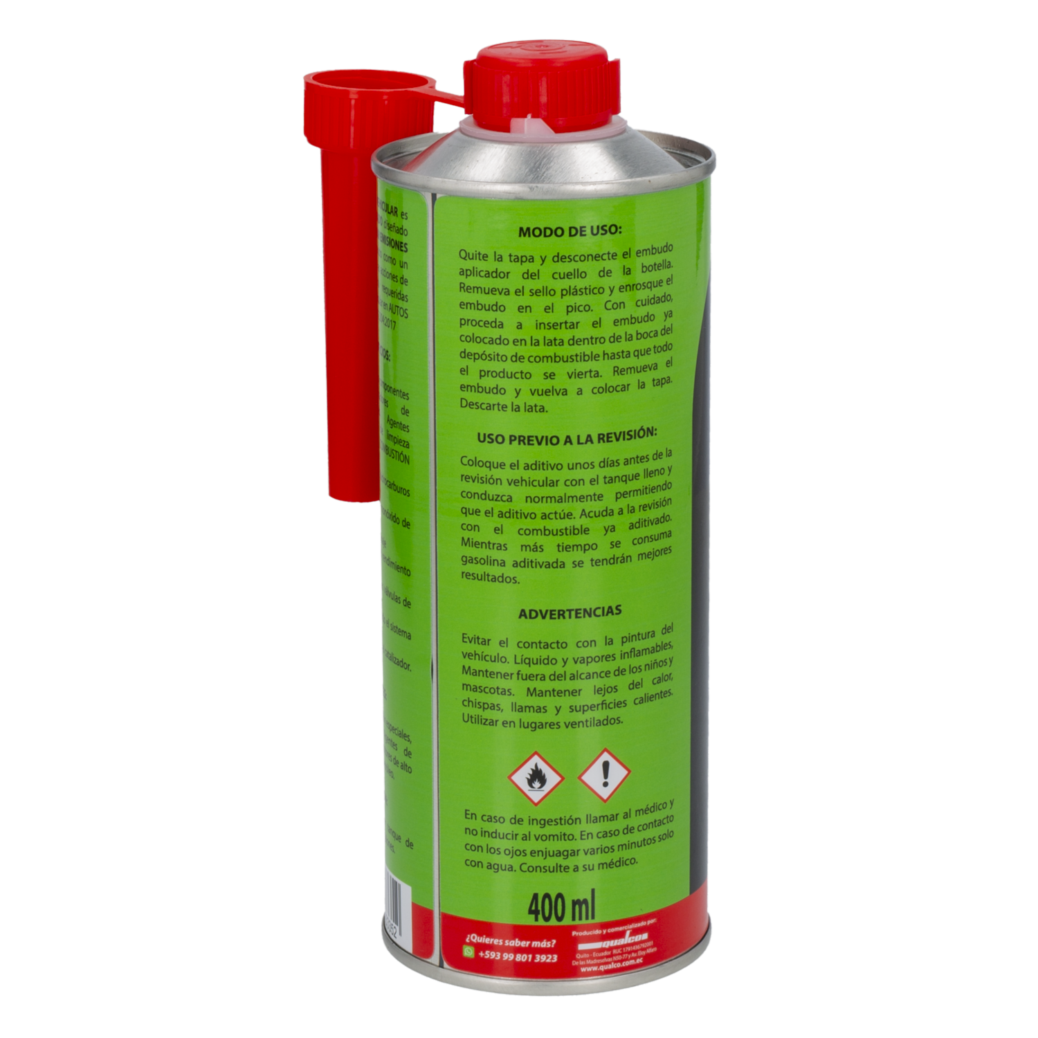 Aditivo Revisión Vehicular QUALCO 400 Ml