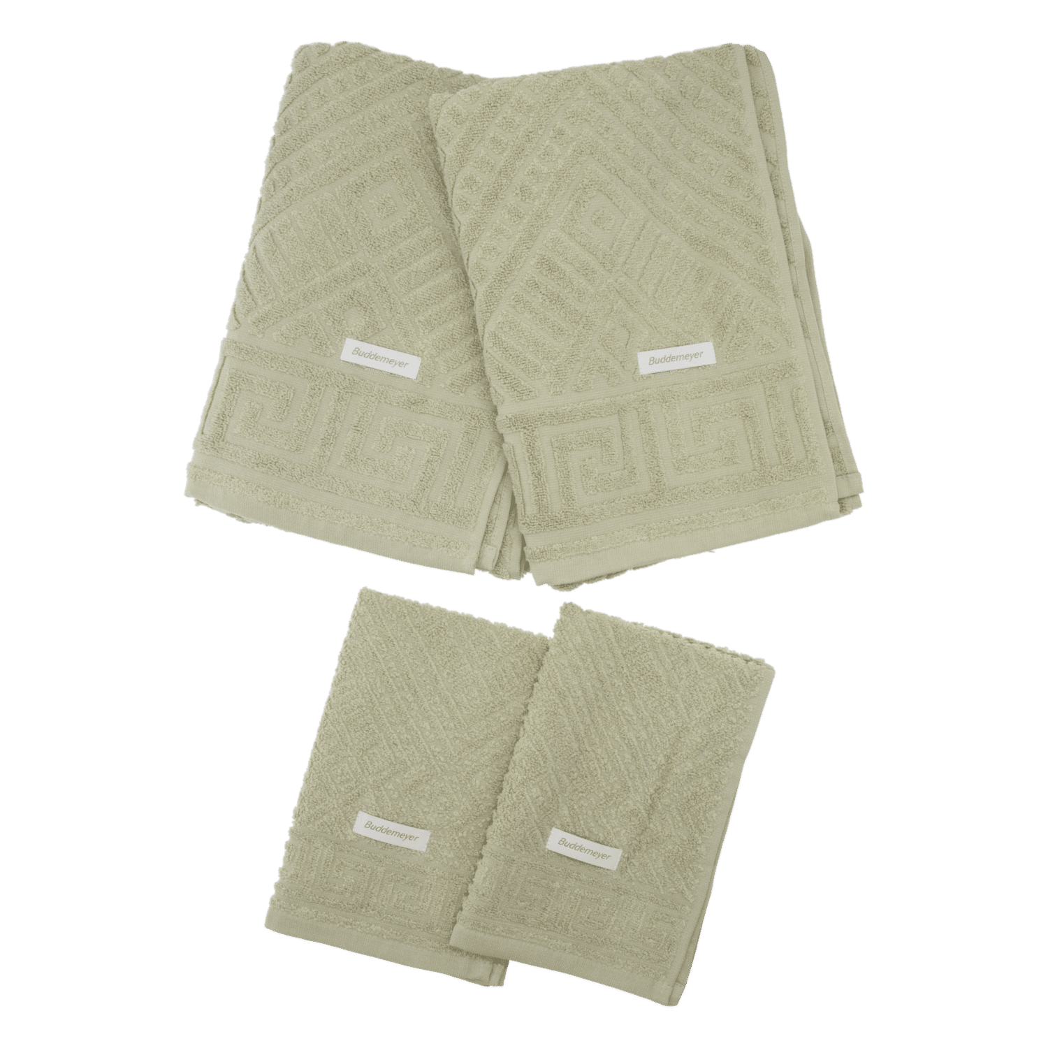 Juego Toallas De Baño Olimpo Extra Soft Beige BUDDEMEYER