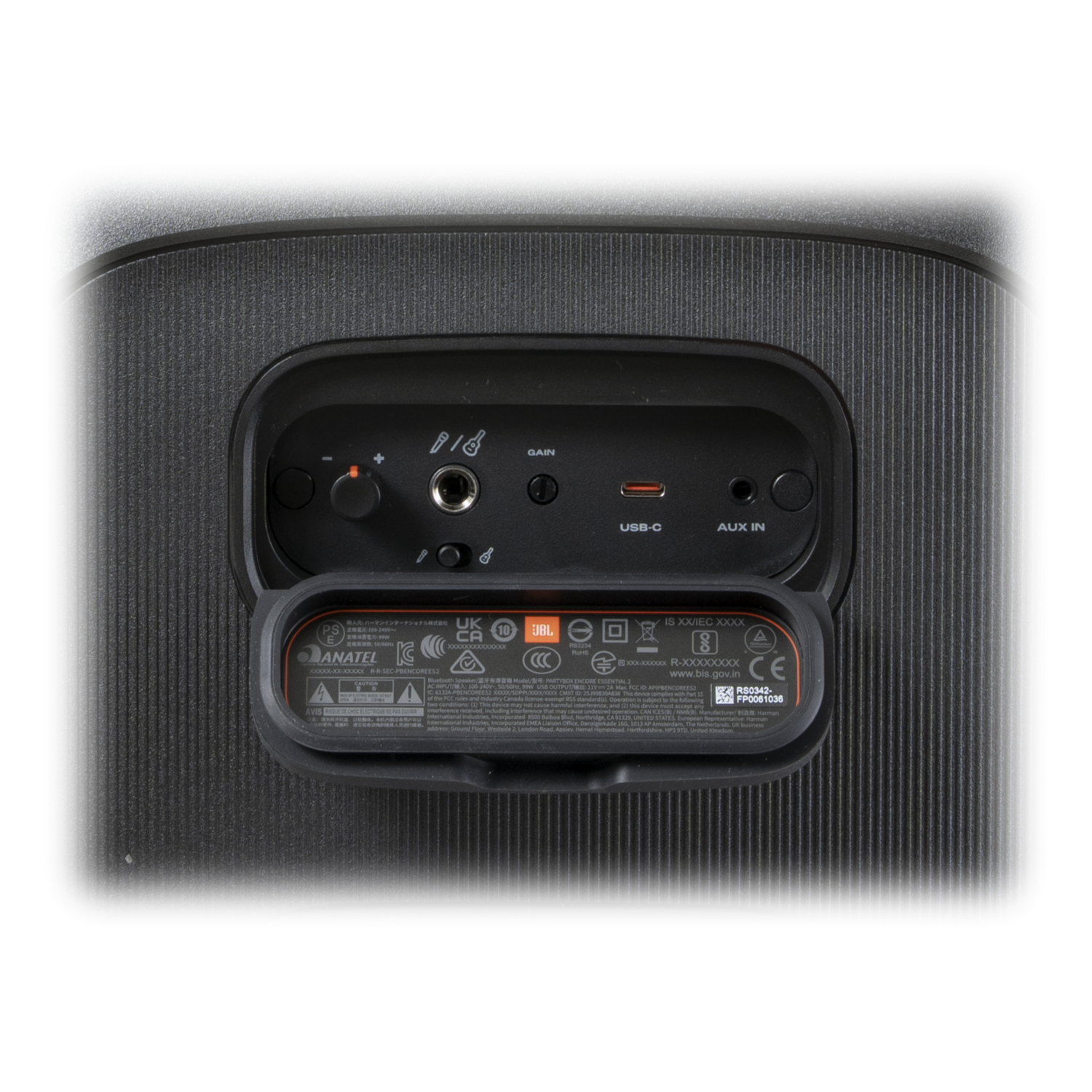 Parlante Partybox Encore 2 Party Black JBL Bluetooth