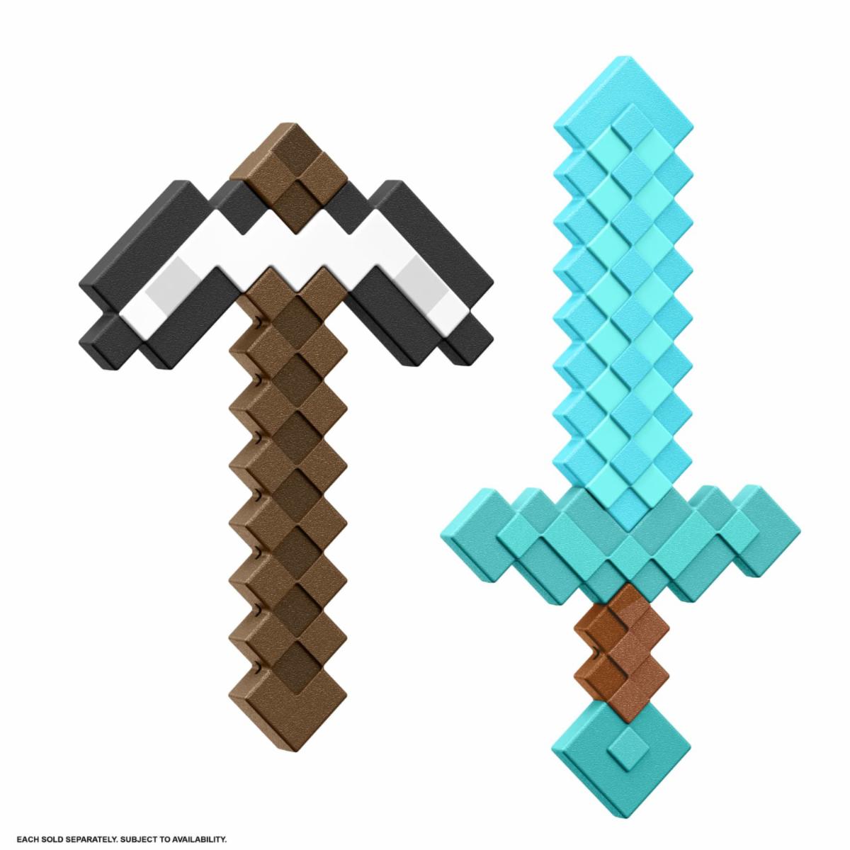 Espada Pixelada MINECRAFT Modelos Surtidos