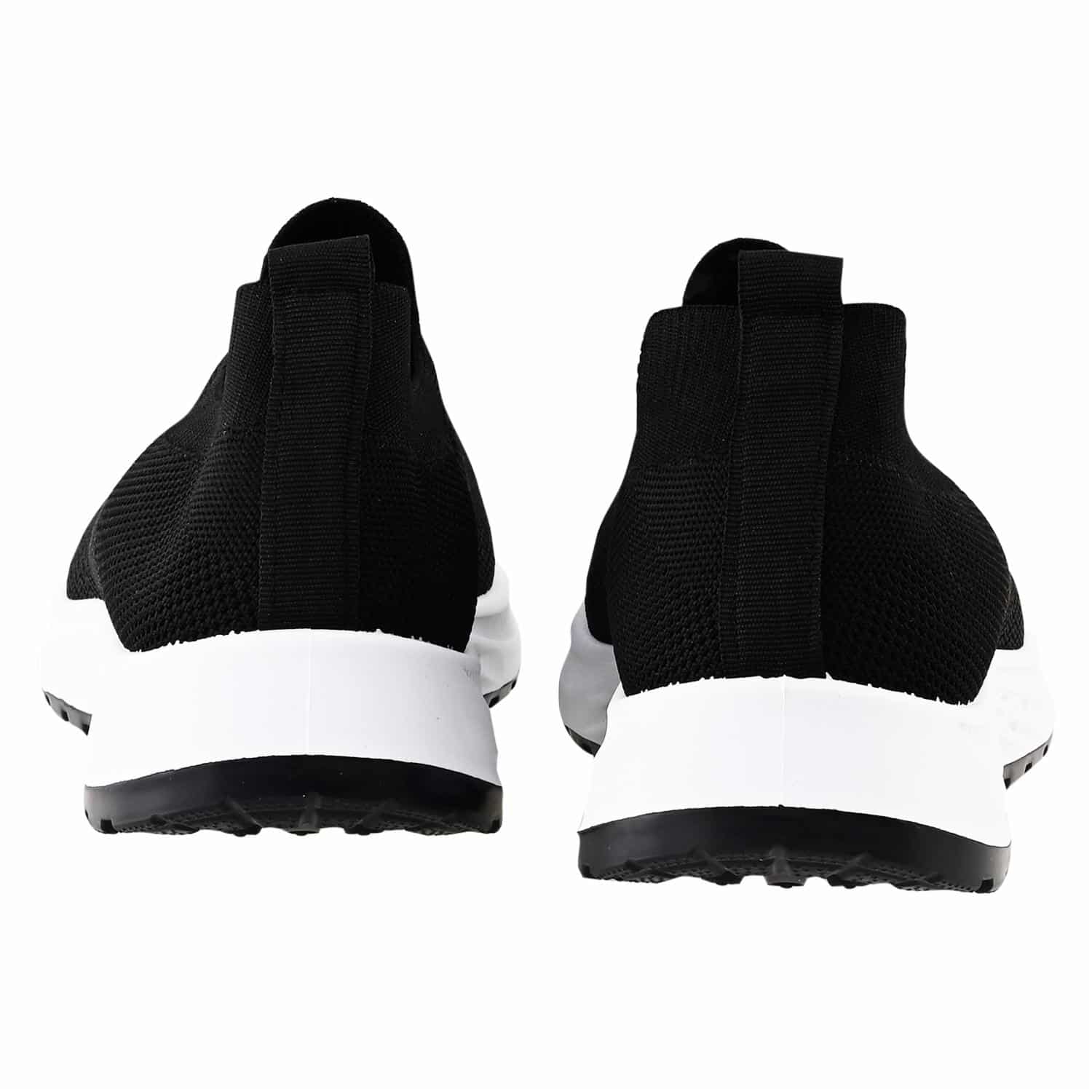 Zapatos Deportivo Bajo Negro Suela Blanca MGX BASIC