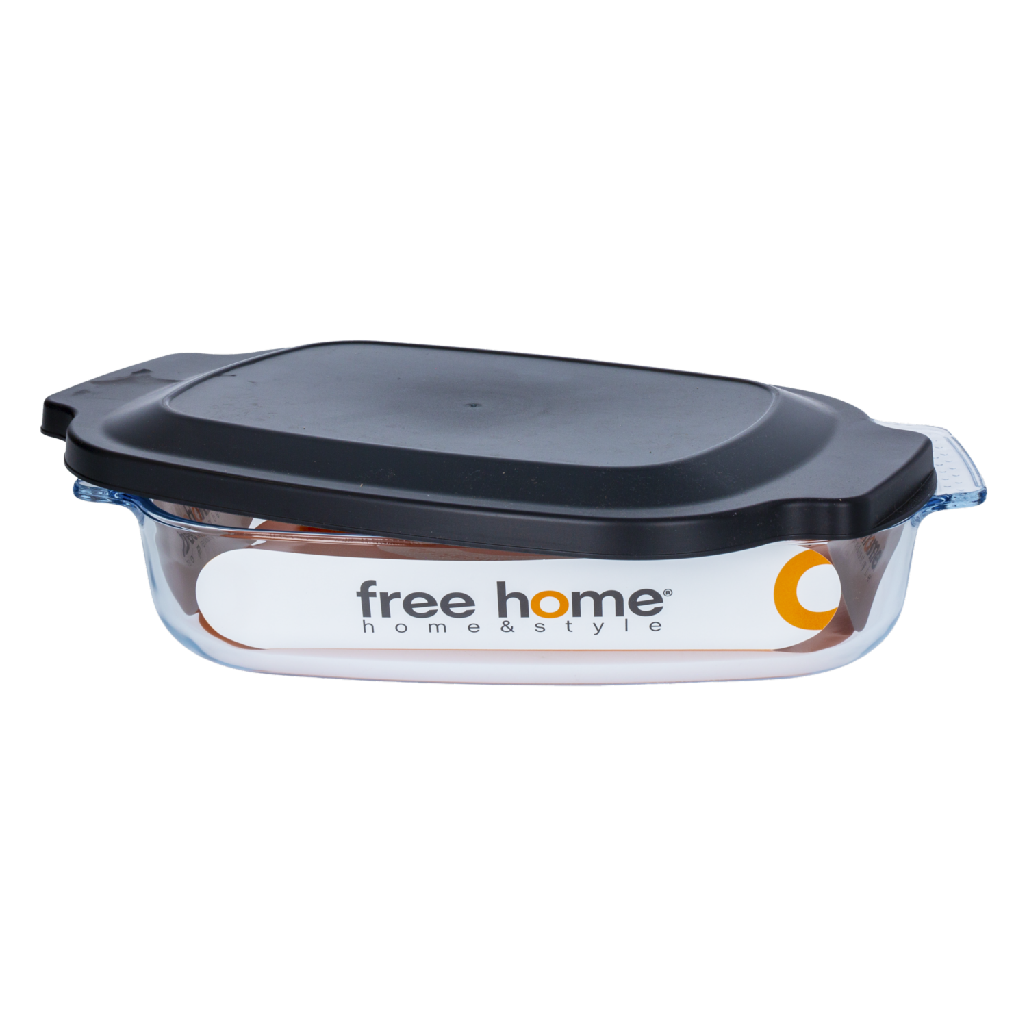 Refractario Para Hornear Tapa Roja FREE HOME 3800 Ml