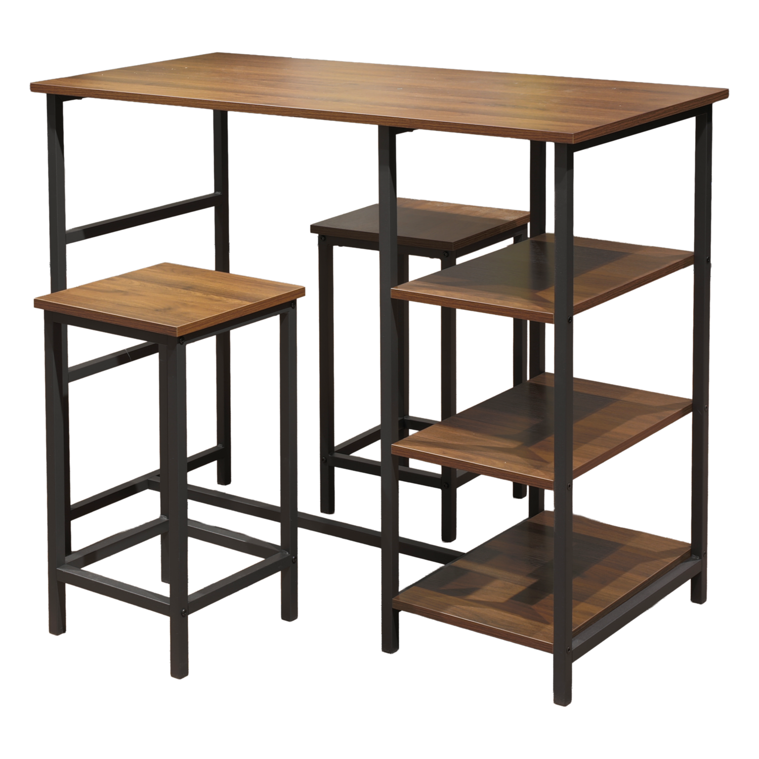 Desayunador Alto Andrew 2 Puestos XIAMEN GLORY LILY FURNITURE Metal Y Aglomerado MDP