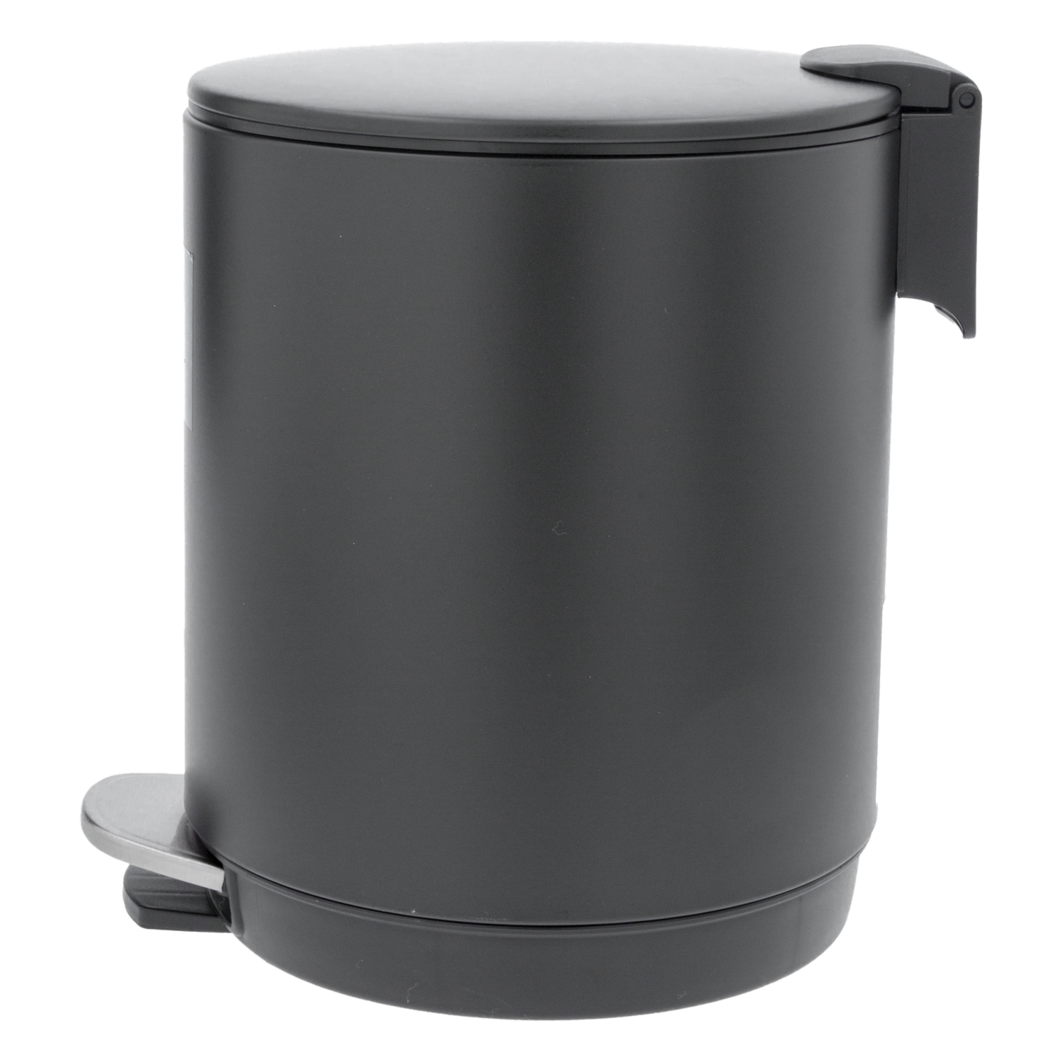 Basurero Semimate Negro FREE HOME 5 Litros