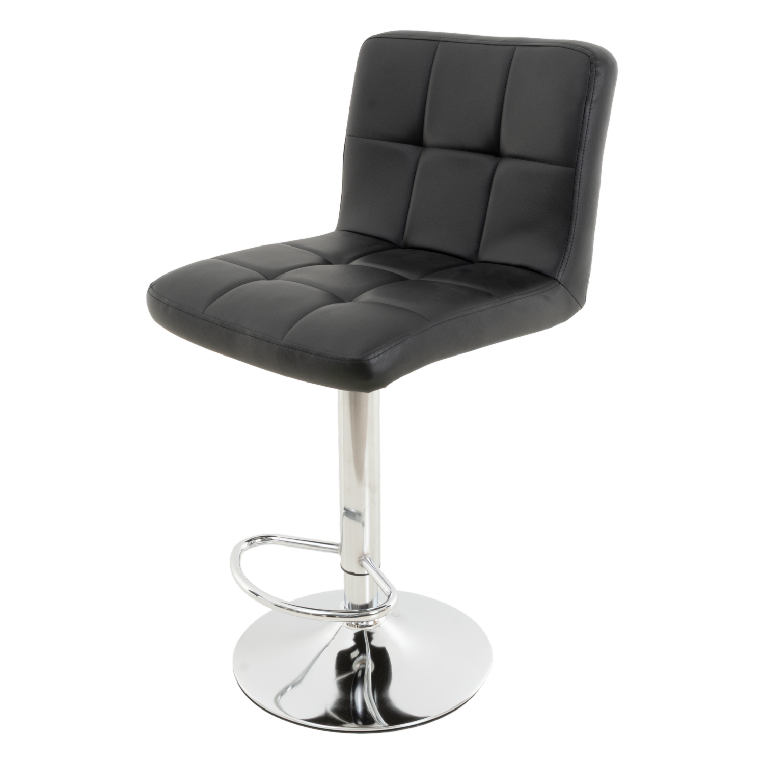 Silla De Bar Espaldar Alto Negro SINOSTAR Metal